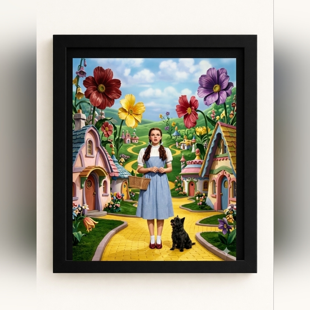 A.I. The Wizard of Oz Art Print 8x10 Frame